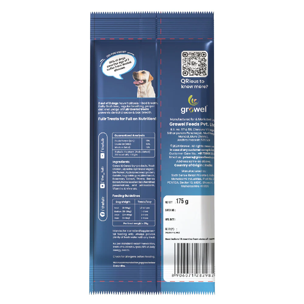 Fullr Dental Dog Treats - Image 2