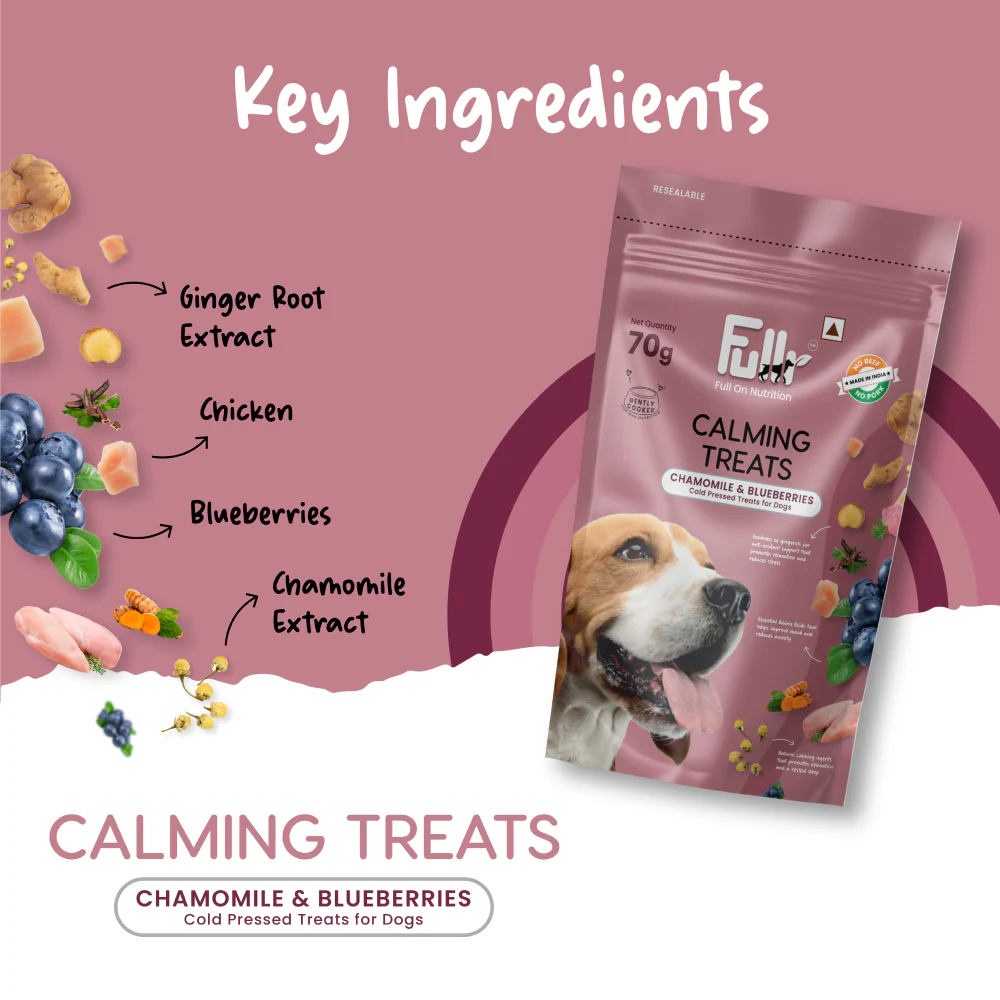 Fullr Anxiety Relief Calming Cold Pressed Dog Treats - Image 7