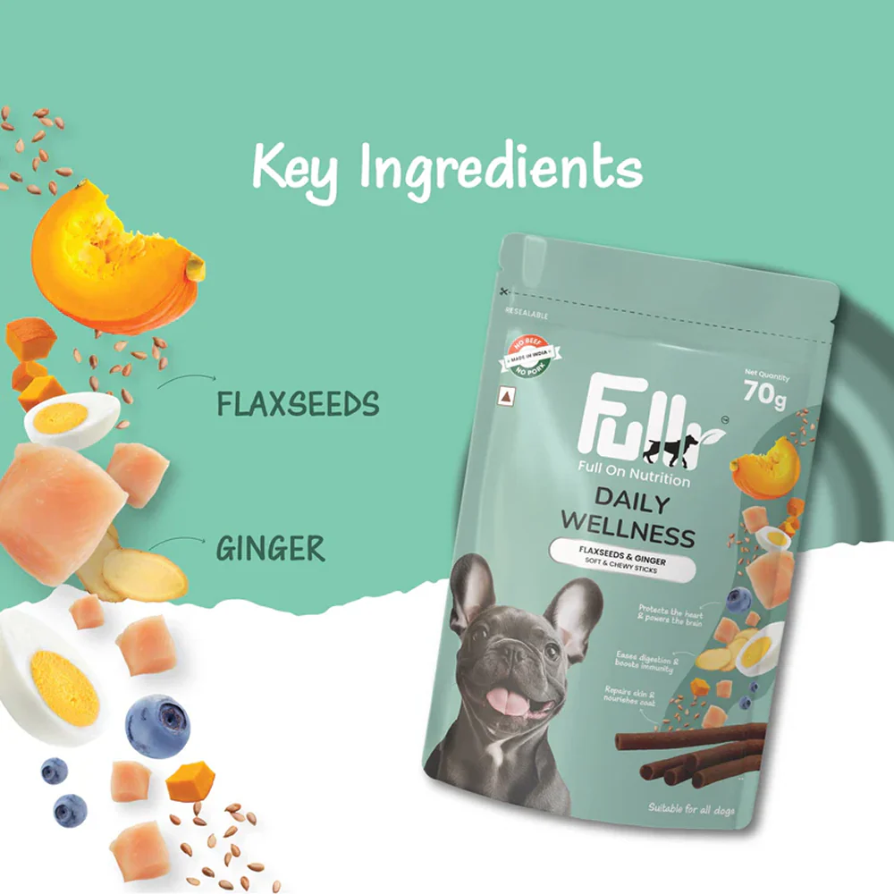 Fullr Daily Wellness Soft and Chewy Stick Treats - Image 4