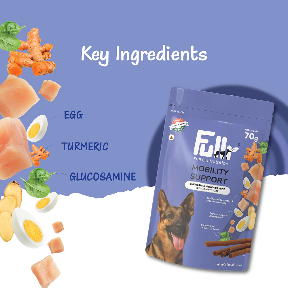 Fullr Mobility Support Soft and Chewy Stick Dog Treats - Image 2