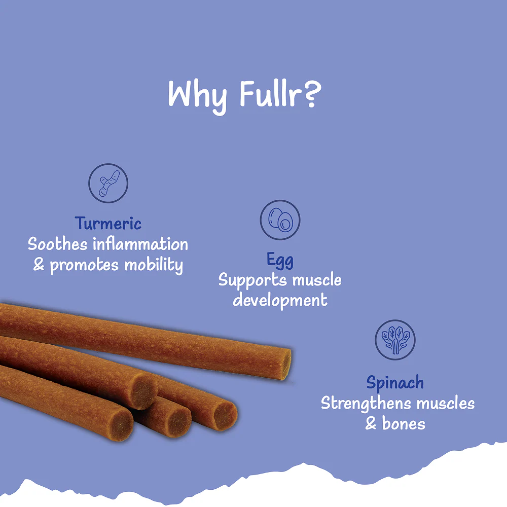 Fullr Mobility Support Soft and Chewy Stick Dog Treats - Image 3