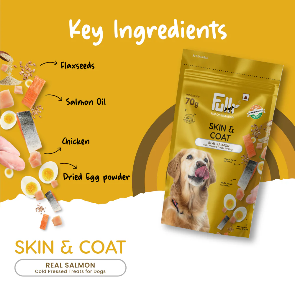 Fullr Skin and Coat Cold Pressed Dog Treats - Image 6