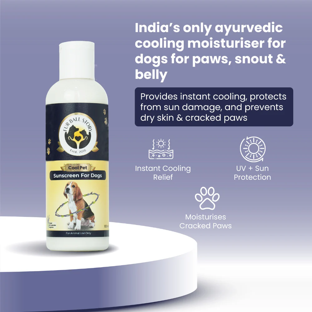 FurBall Story Cool Pet Sunscreen and Moisturizer for Dogs and Cats - Image 2