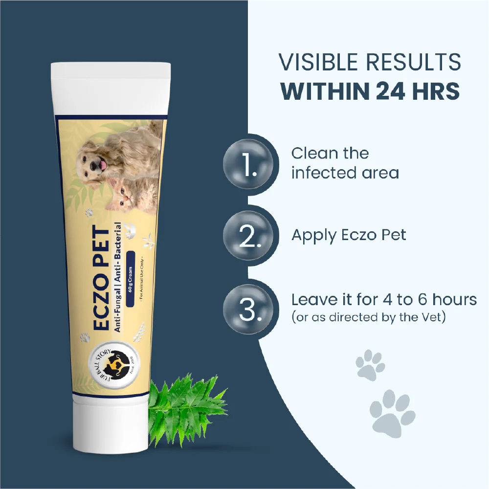 FurBall Story Eczo Pet Cream for Dogs and Cats - Image 3