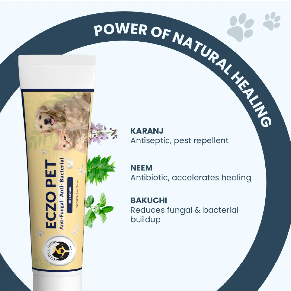 FurBall Story Eczo Pet Cream for Dogs and Cats - Image 4