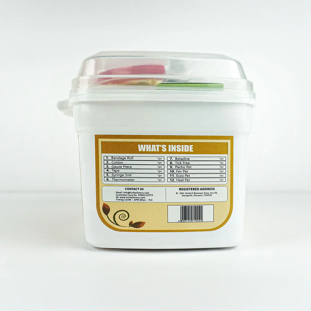FurBall Story FBS First Aid Kit for Dogs - Image 3