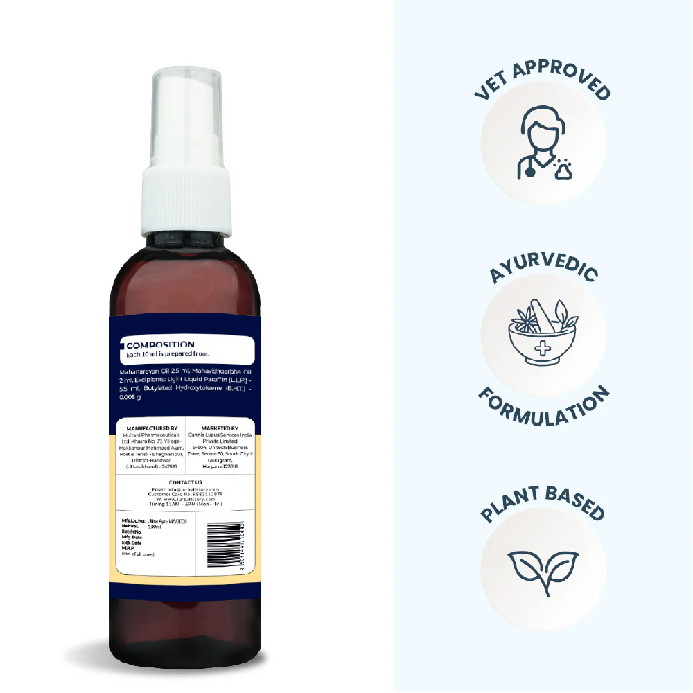 FurBall Story Jump O Joint Care Oil for Dogs and Cats - Image 2