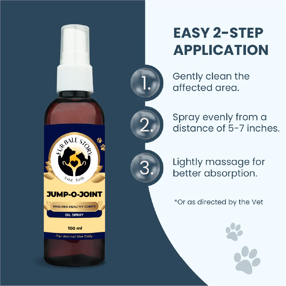 FurBall Story Jump O Joint Care Oil for Dogs and Cats - Image 3