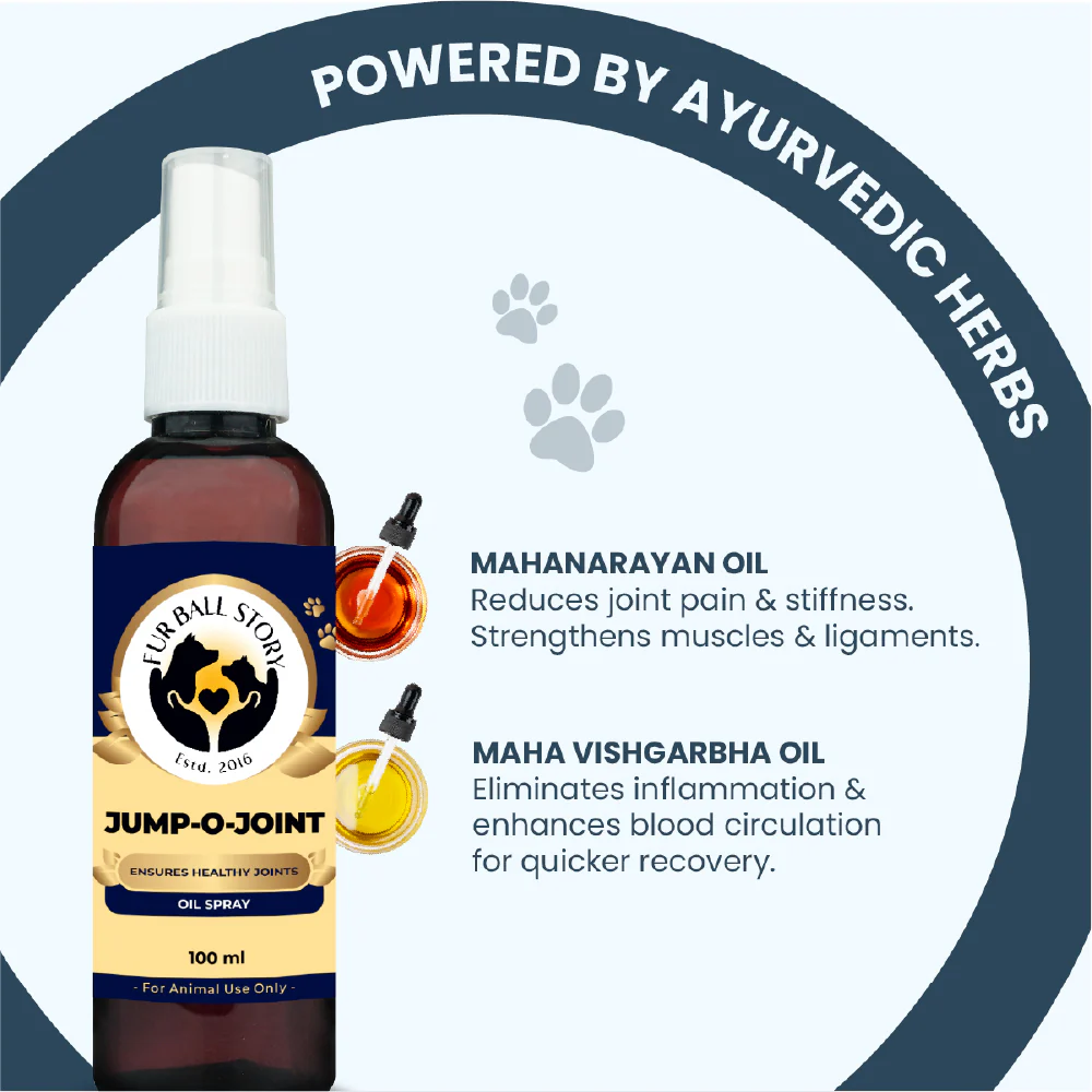 FurBall Story Jump O Joint Care Oil for Dogs and Cats - Image 4