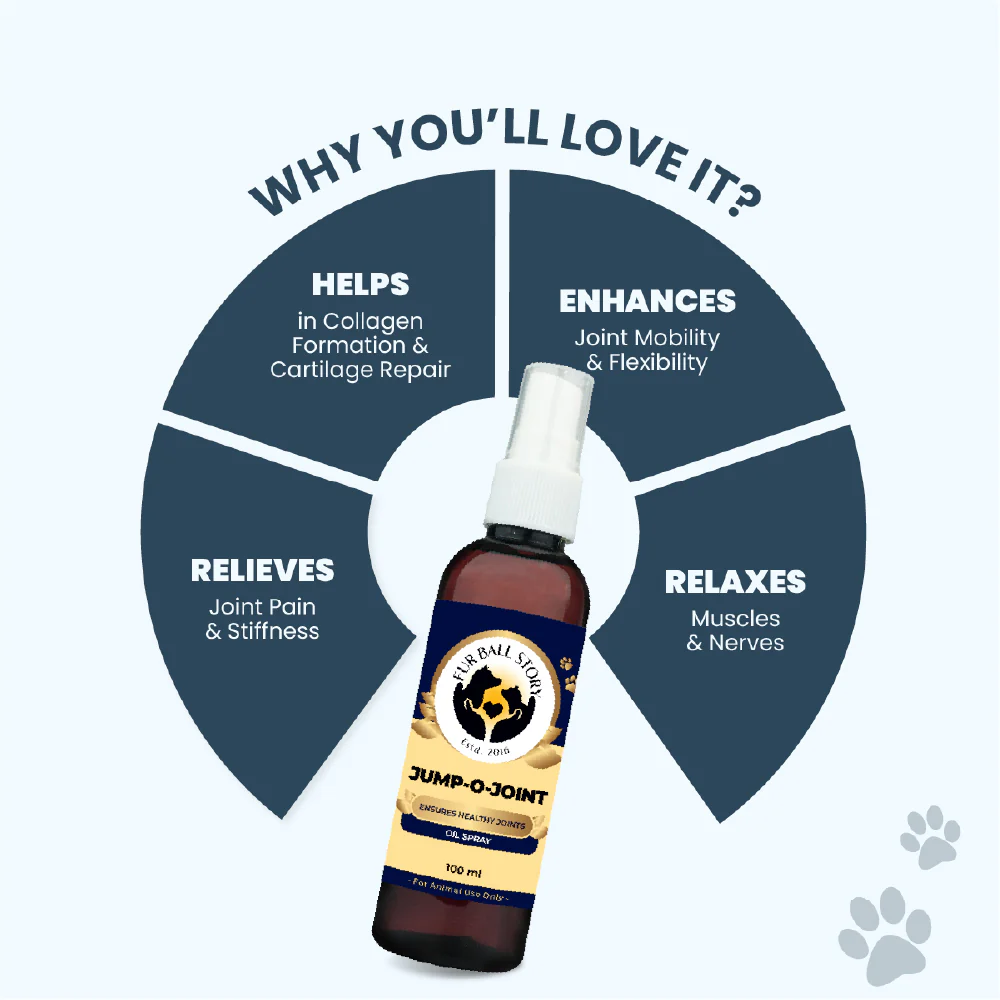 FurBall Story Jump O Joint Care Oil for Dogs and Cats - Image 5