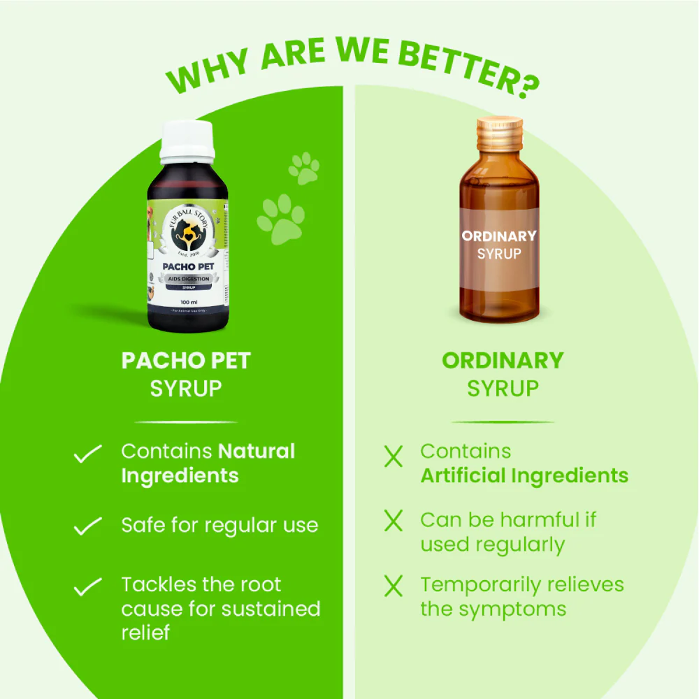 FurBall Story Pacho Relieves Stomach Issues Syrup for Dogs & Cats - Image 6