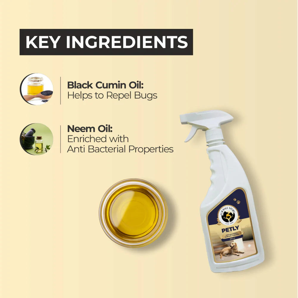 FurBall Story Petly Anti Microbial and Anti Bacterial Surface Cleaner - Image 3
