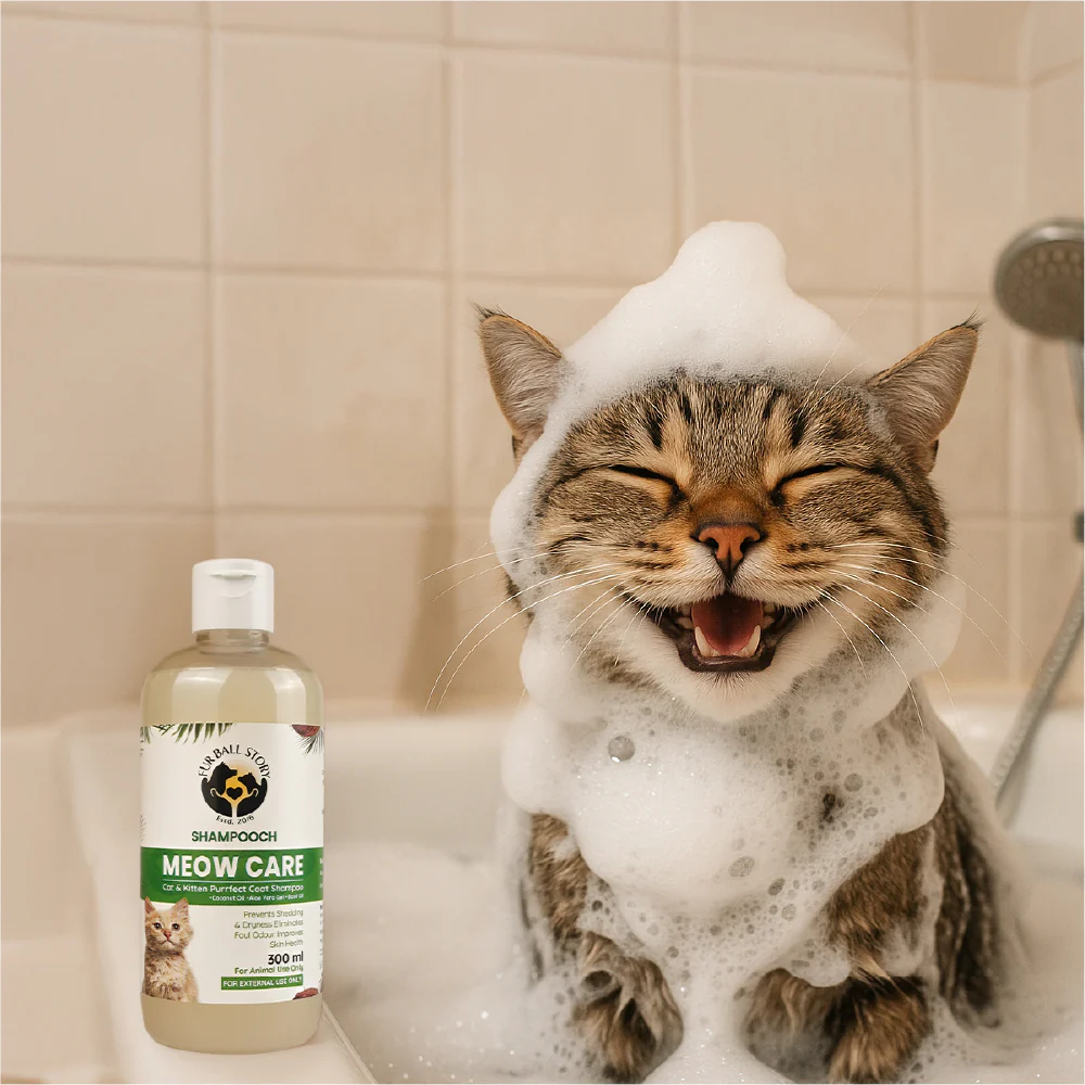 FurBall Story Shampooch Meow Care Shampoo for Cats - Image 12