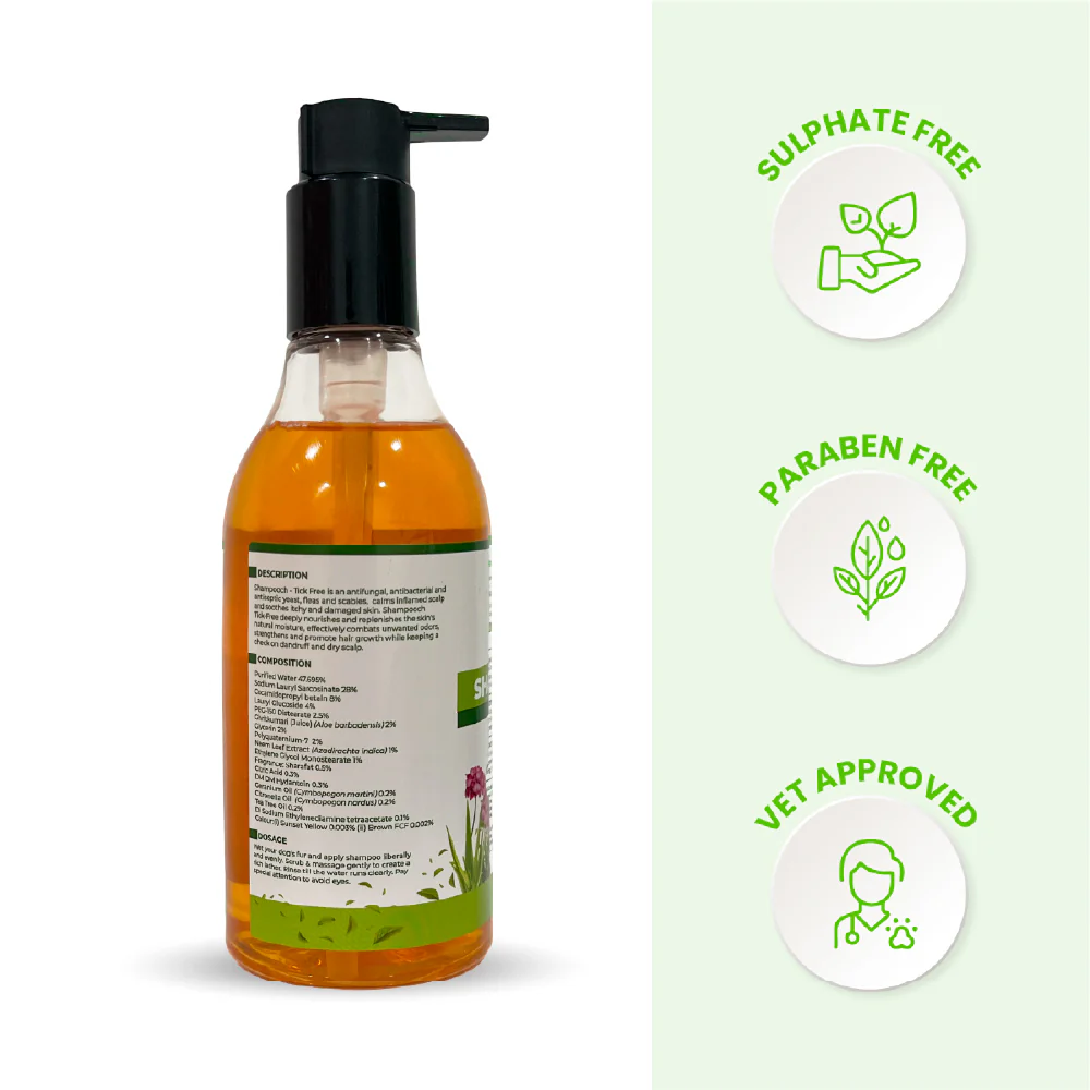 FurBall Story Shampooch Tick Free Shampoo for Dogs - Image 2