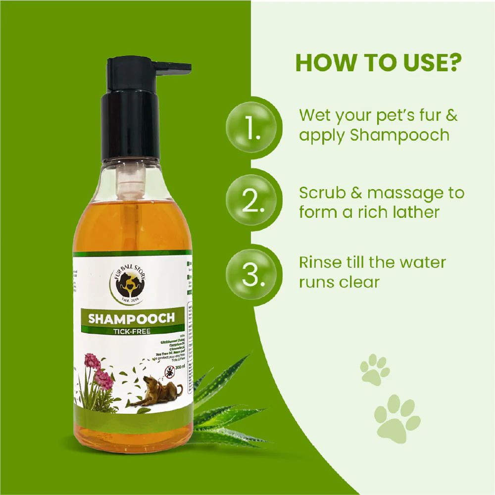 FurBall Story Shampooch Tick Free Shampoo for Dogs - Image 7