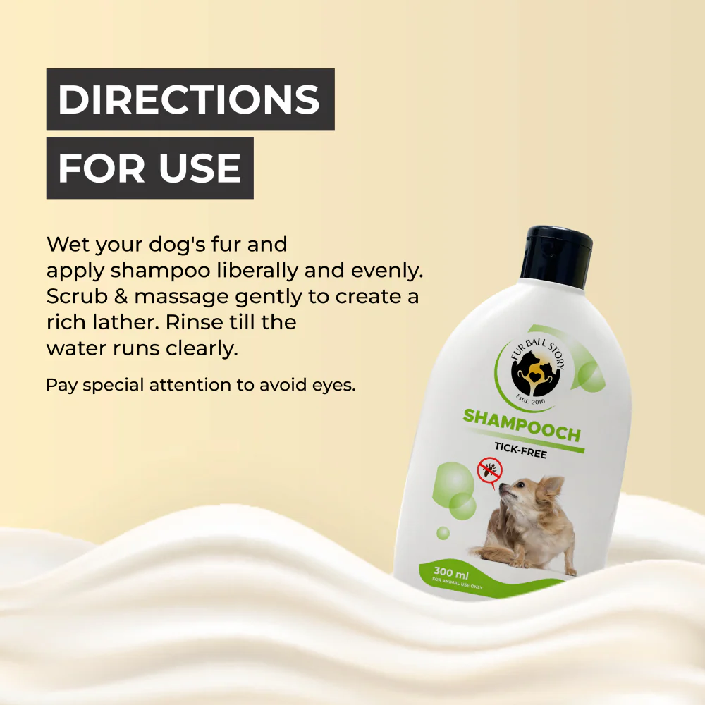 FurBall Story Shampooch Tick Repellent Shampoo for Dogs - Image 4