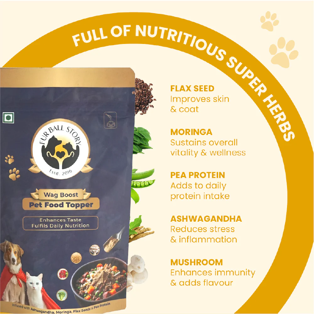 FurBall Story Wag Boost Food Topper for Dogs and Cats - Image 3