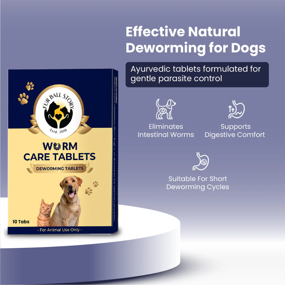 FurBall Story Worm No More Deworming Tablet for Dogs and Cats - Image 12
