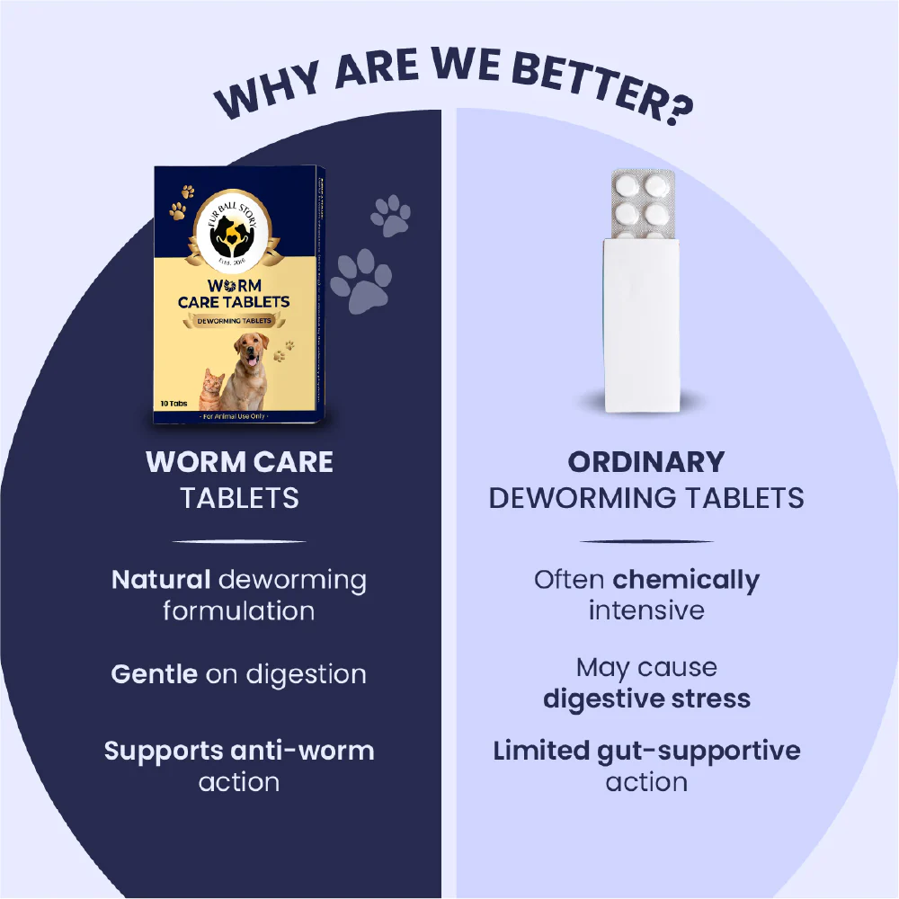 FurBall Story Worm No More Deworming Tablet for Dogs and Cats - Image 6