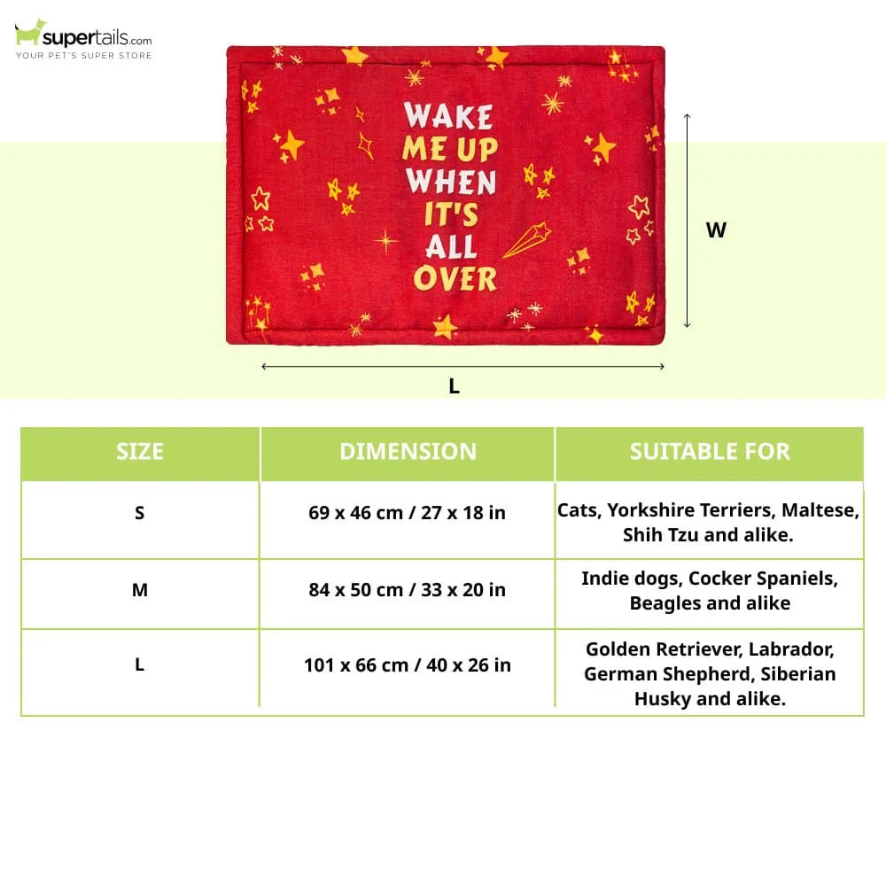 FurBuddies Wake Me Up When It’s All Over Mat for Dogs and Cats - Image 2