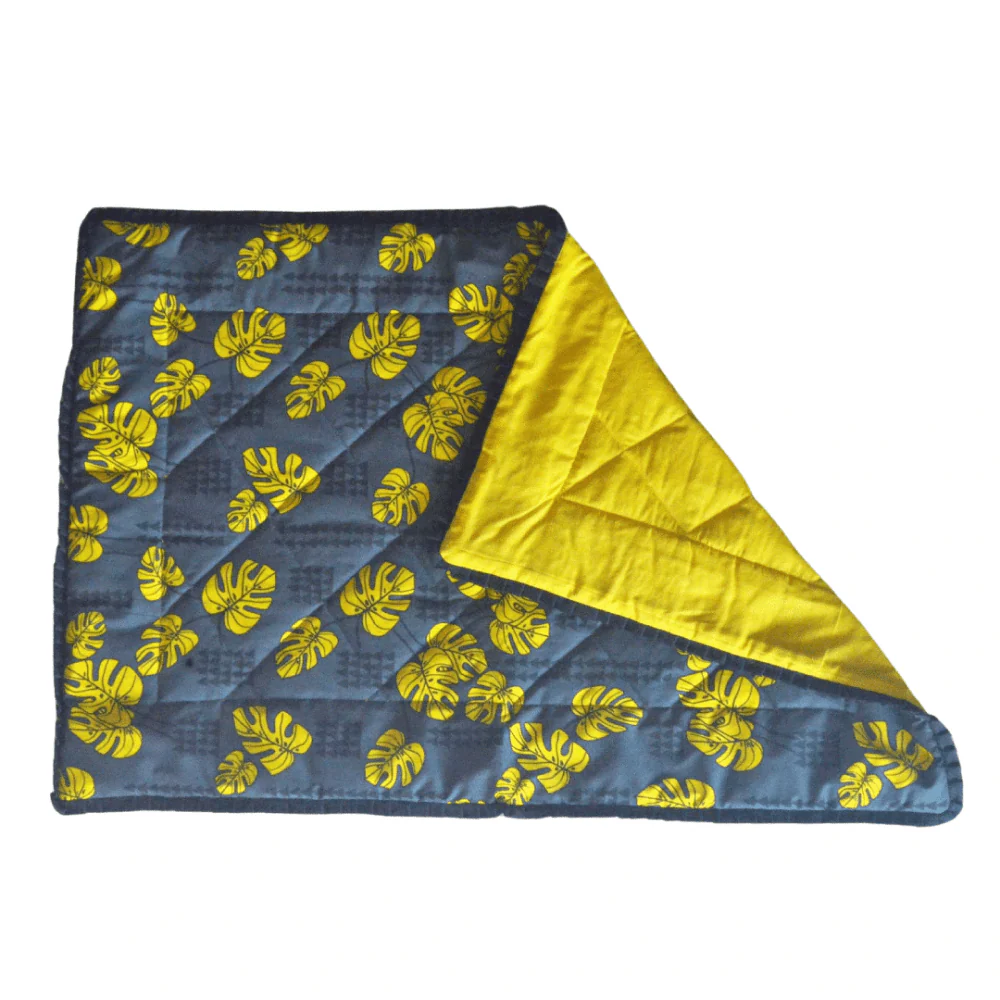 FurBuddies Philo Leaves Pee Mat for Dogs and Cats (Yellow) - Image 3