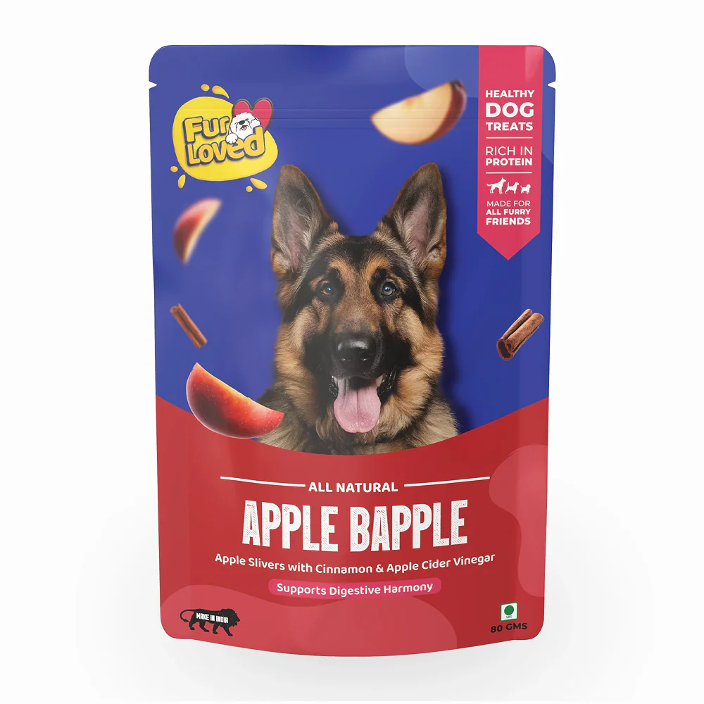 FurLoved Apple Bapple Dog Treats