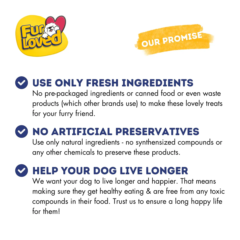 FurLoved Carrot Chicken Dog Treats - Image 2