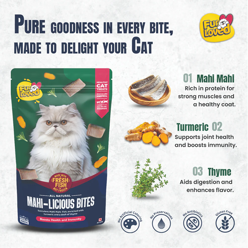 FurLoved Mahi licious Bites Cat Treats - Image 2