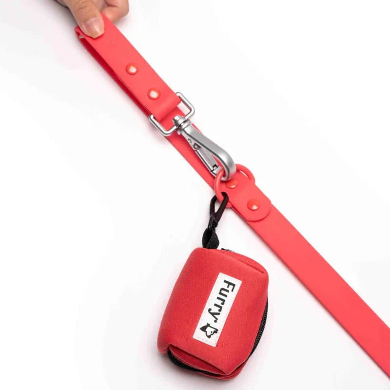 Furry & Co Bold Harness, Collar and Leash for Dogs Combo (Coral Red) - Image 17