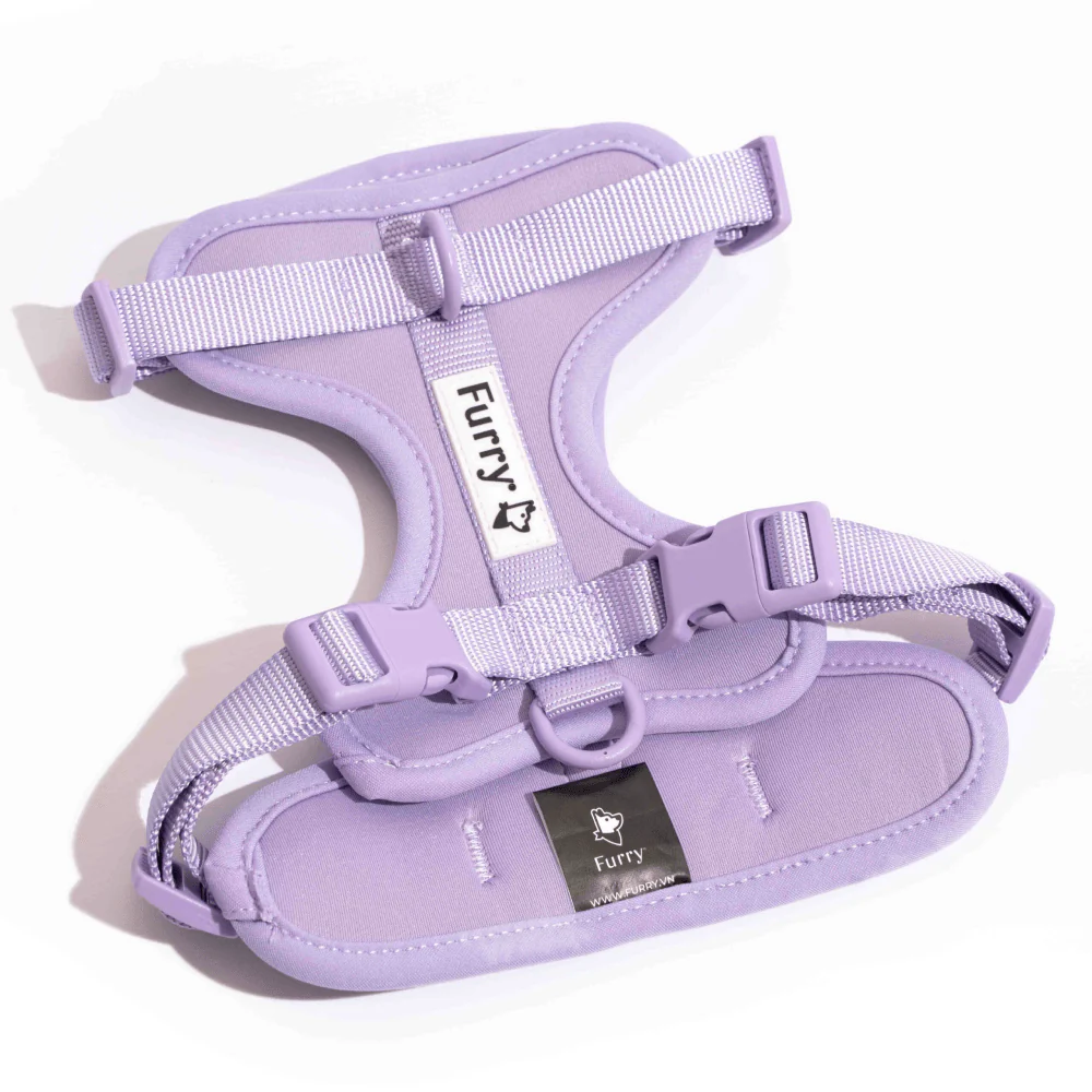 Furry & Co Bold Harness for Dogs (Lilac) - Image 3