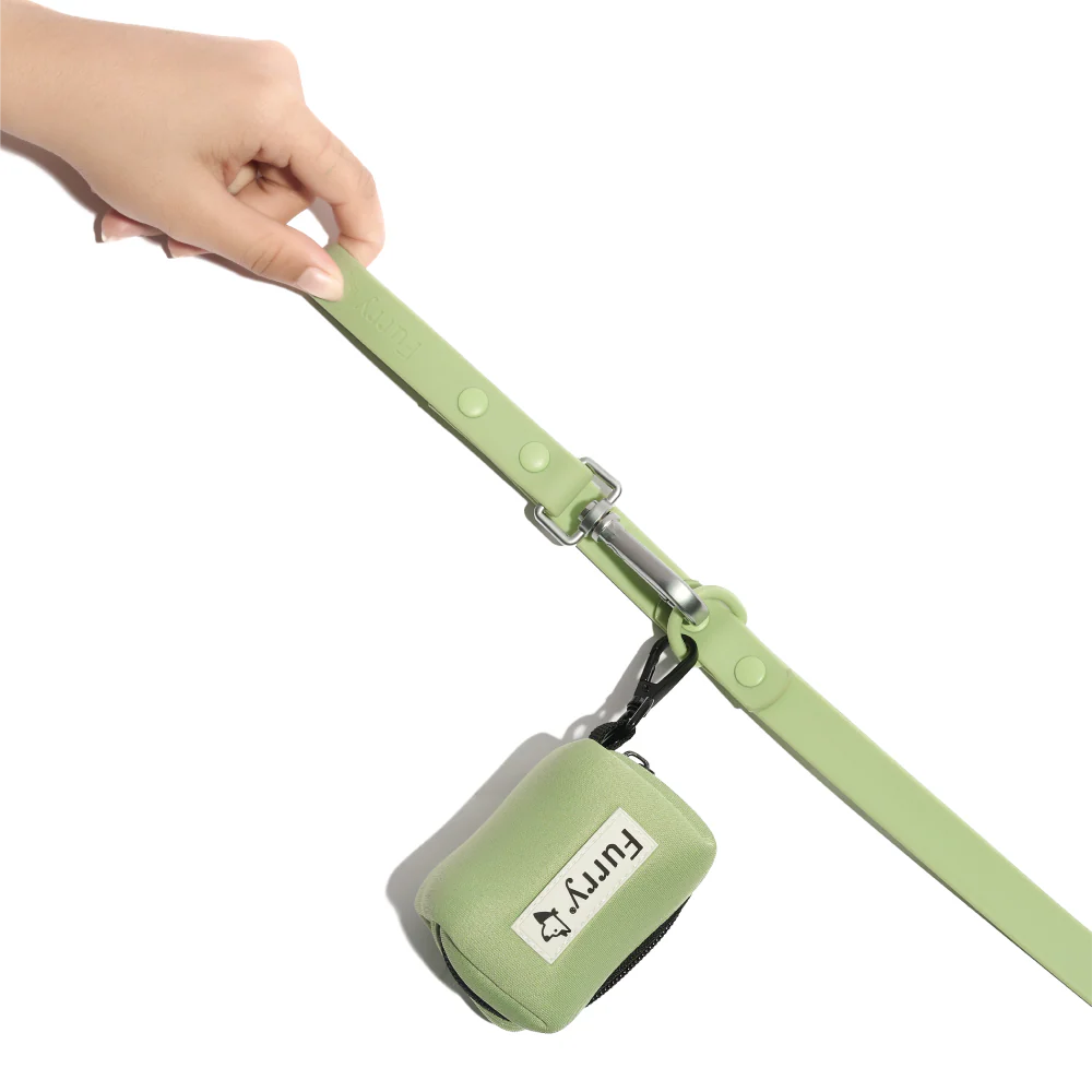Furry & Co Poop Bag Holder for Dogs (Matcha Latte) - Image 3