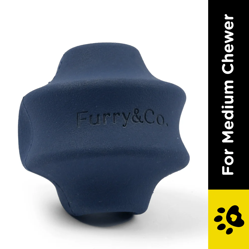Furry & Co Roller Toy for Dogs (Indigo Blue) - Image 2