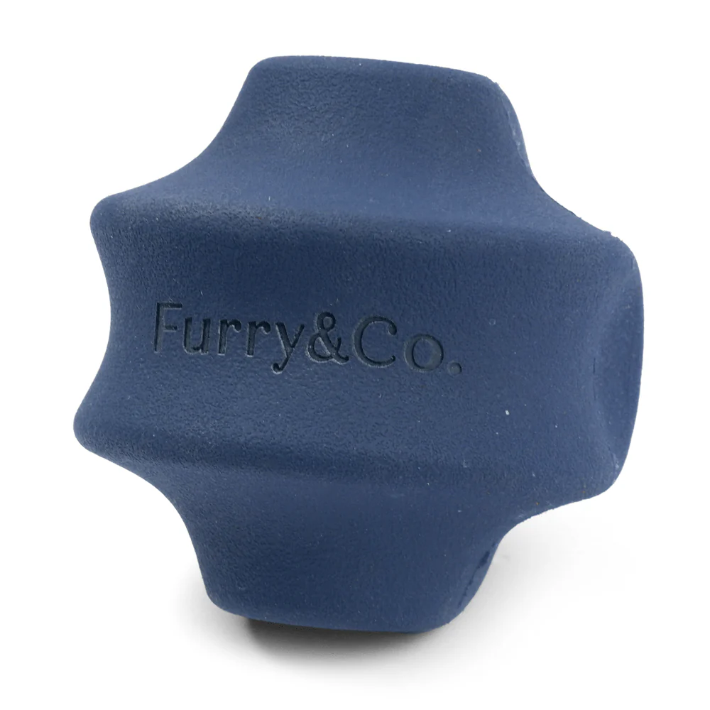 Furry & Co Roller Toy for Dogs (Indigo Blue) - Image 3