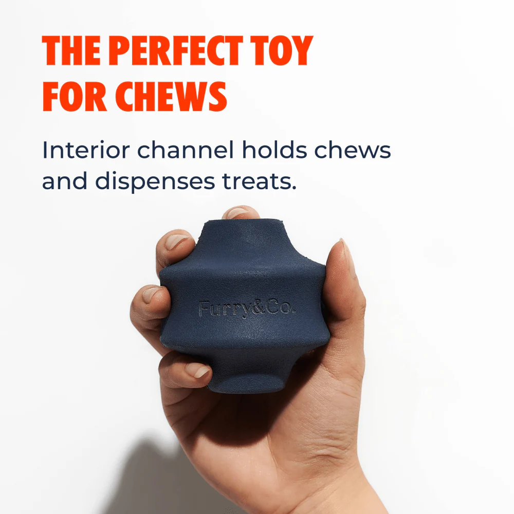 Furry & Co Roller Toy for Dogs (Indigo Blue) - Image 8