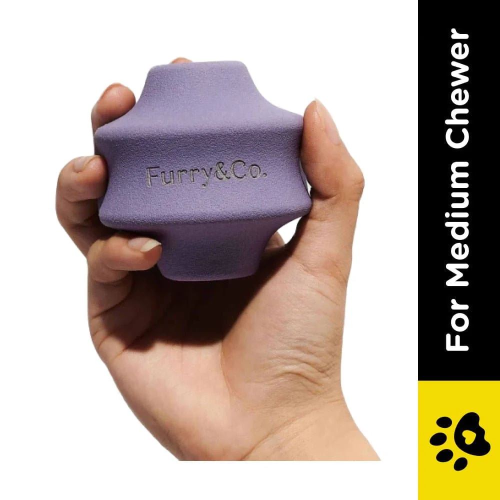 Furry & Co Roller Toy for Dogs (Lilac) - Image 2