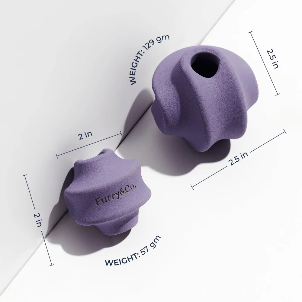 Furry & Co Roller Toy for Dogs (Lilac) - Image 3