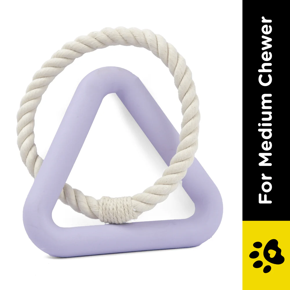 Furry & Co Tuggers Toy for Dogs (Lilac) - Image 2