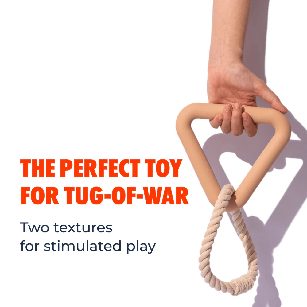 Furry & Co Tuggers Toy for Dogs (Tan) - Image 5
