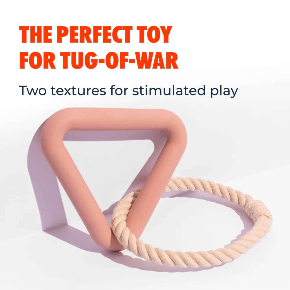 Furry & Co Tuggers Toy for Dogs (Tan) - Image 7