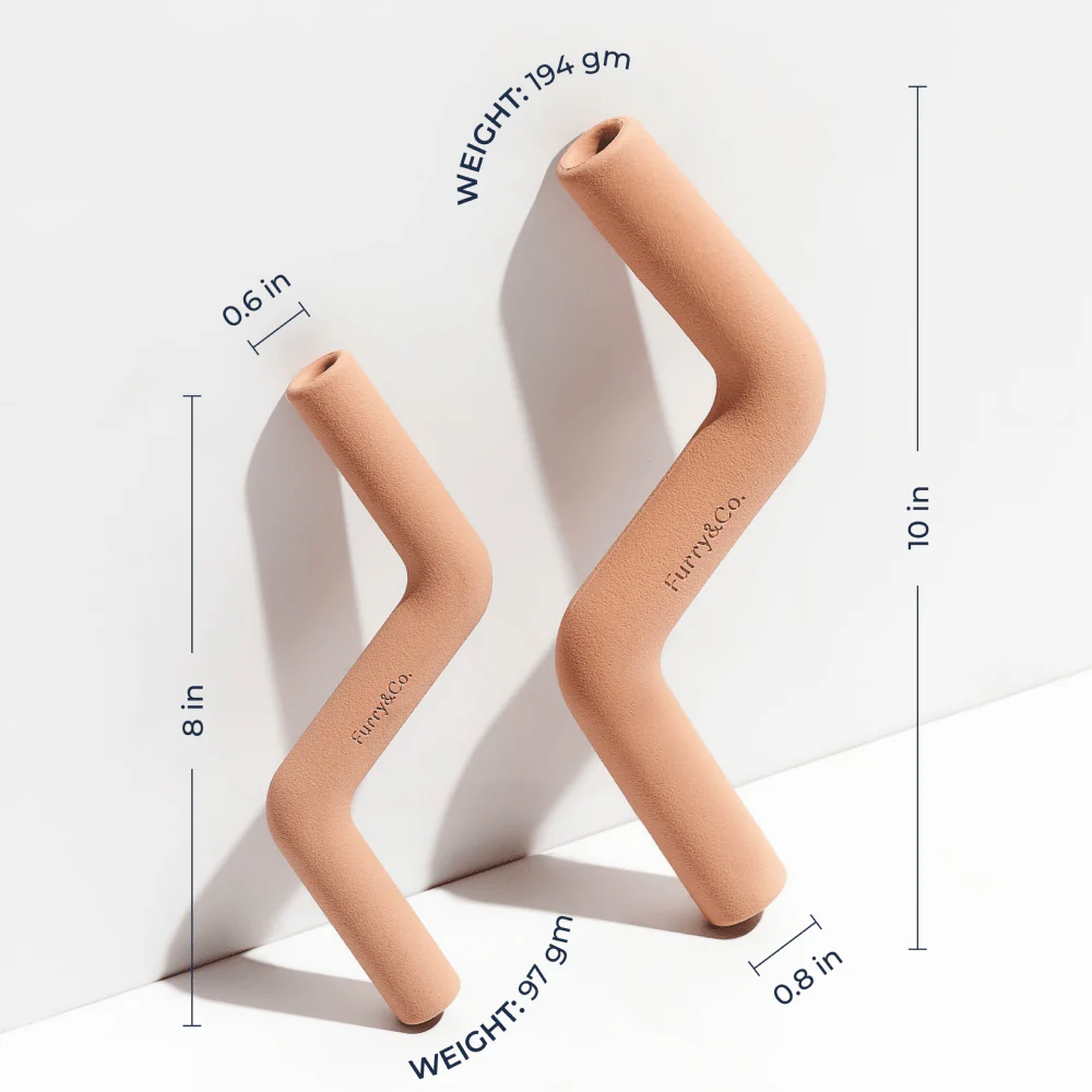 Furry & Co Volt Toy for Dogs (Tan) - Image 3
