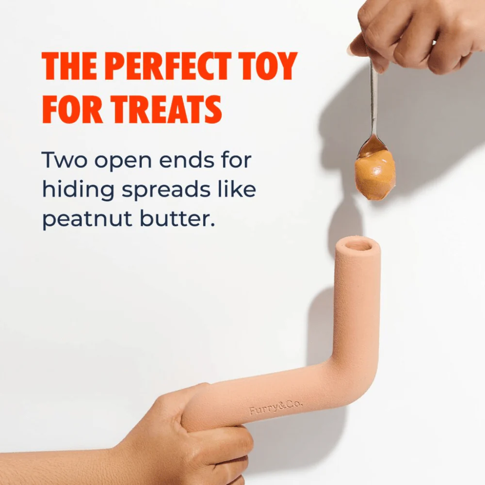 Furry & Co Volt Toy for Dogs (Tan) - Image 4