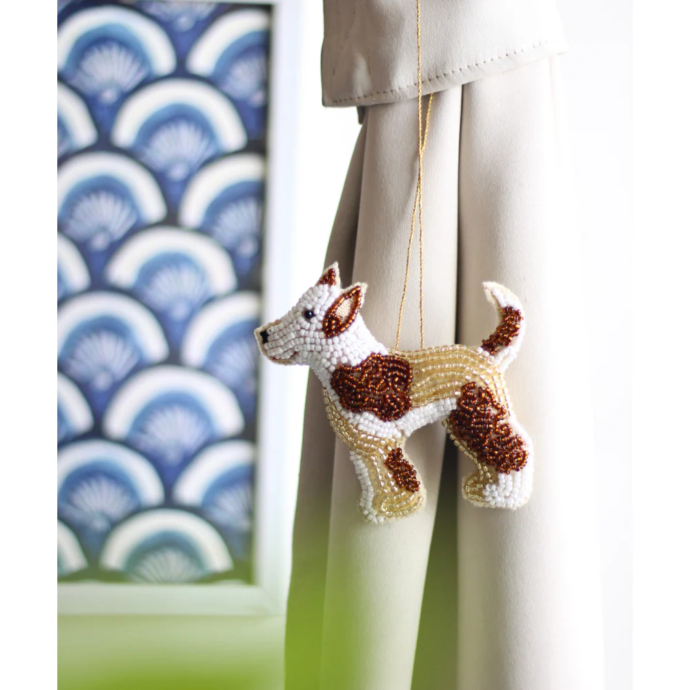 Furry Tales Rowdy Baby Indie Dog Handcrafted Charm - Image 2
