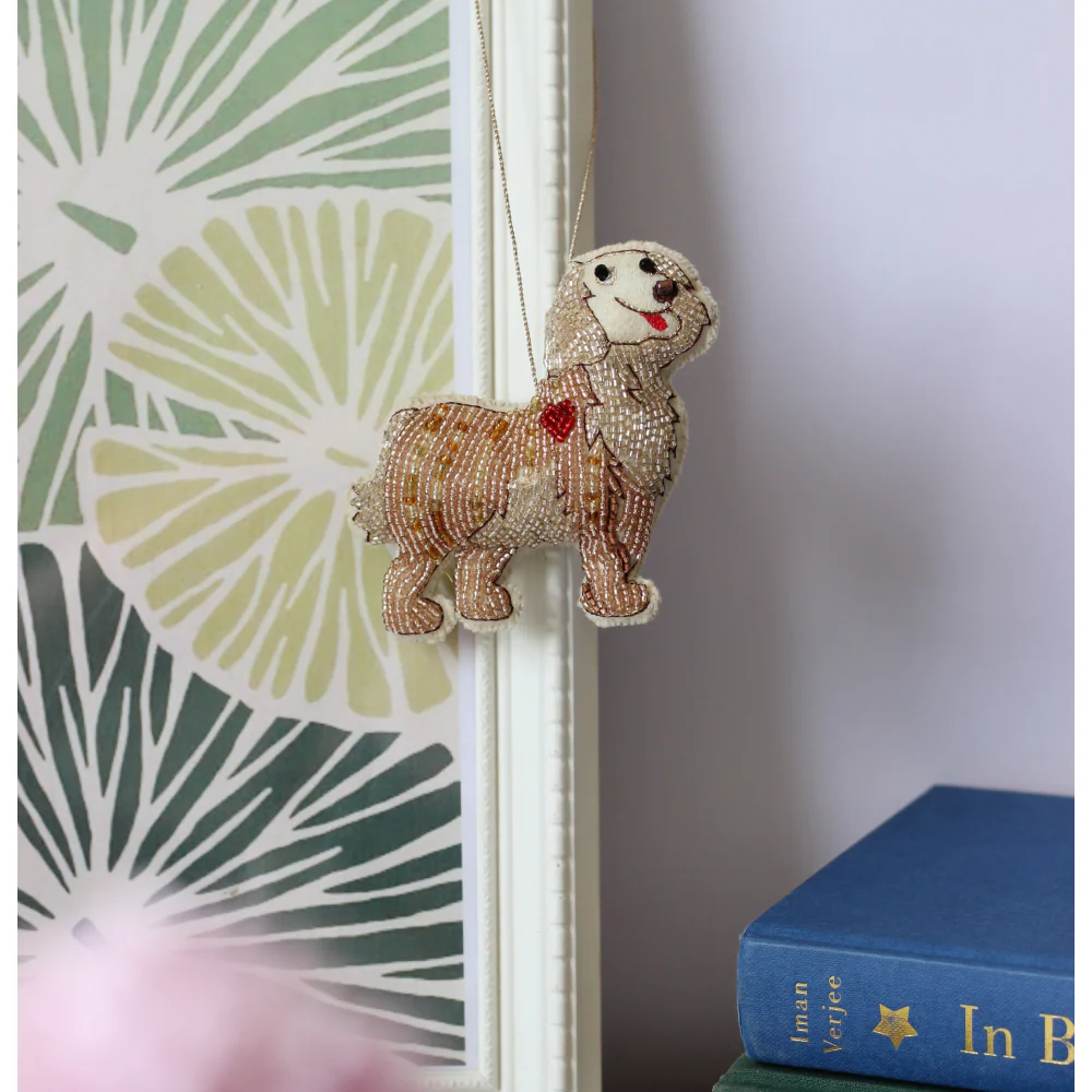 Furry Tales Sonpari Golden Retriever Handcrafted Charm - Image 2
