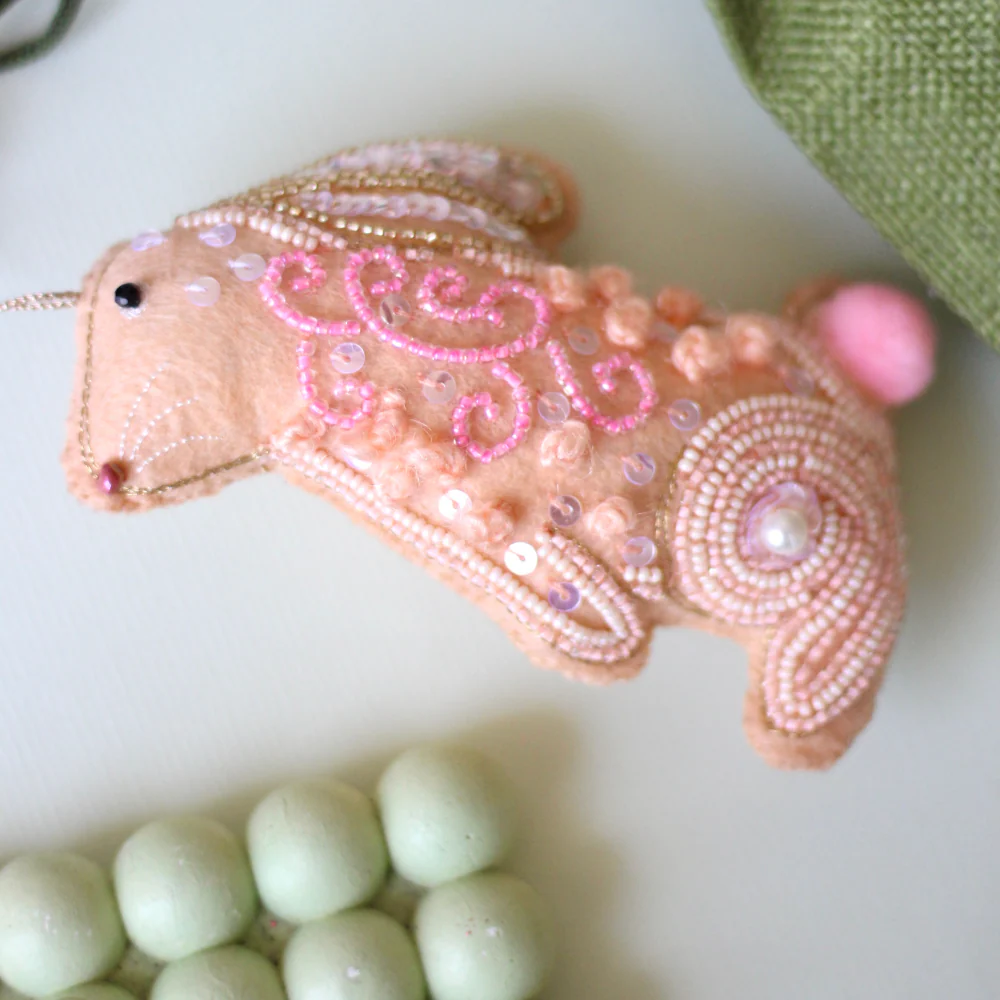 Furry Tales Very Bunny Rabbit Handcrafted Charm - Image 2