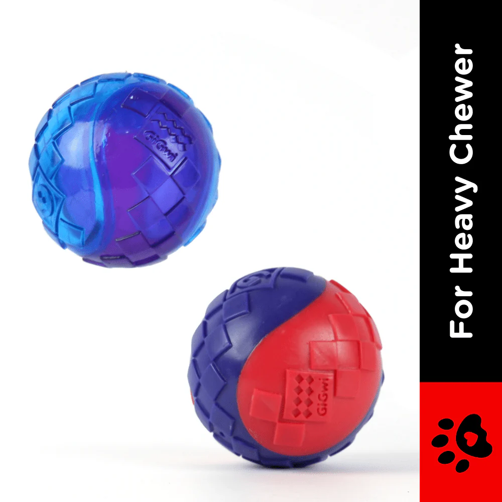 GiGwi Ball Squeaker Toy for Dogs (Pack of 2) - Image 2