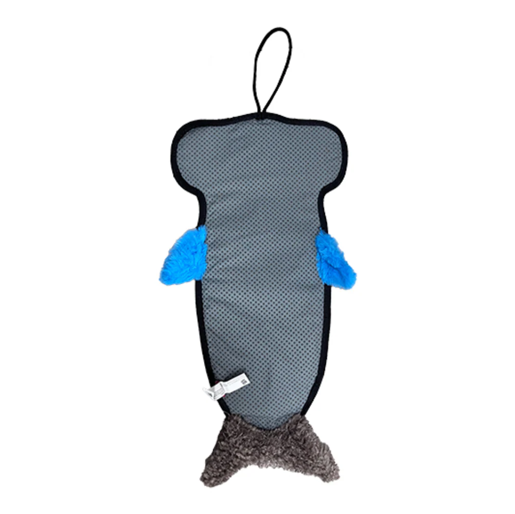 GiGwi Cat Scratcher with Catnip Alligator Toy for Cats (Blue) - Image 9