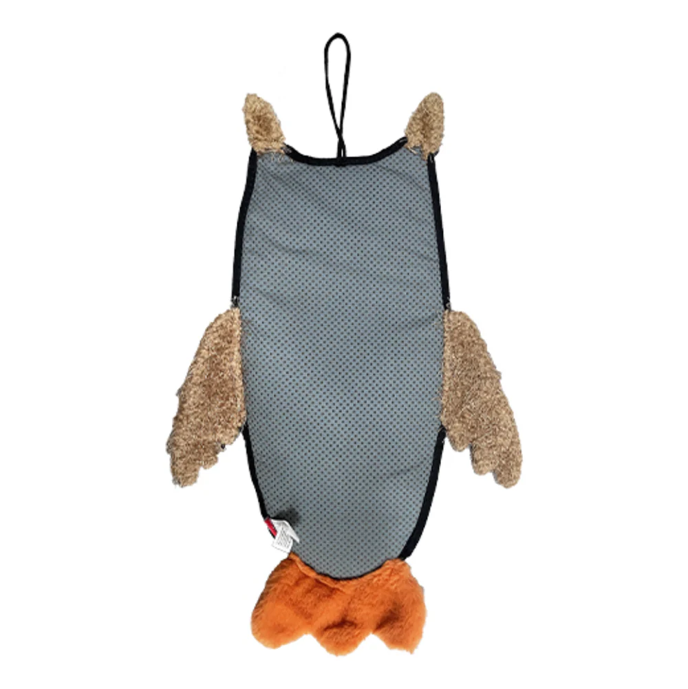 GiGwi Cat Scratcher with Catnip Owl Toy for Cats (Brown) - Image 12