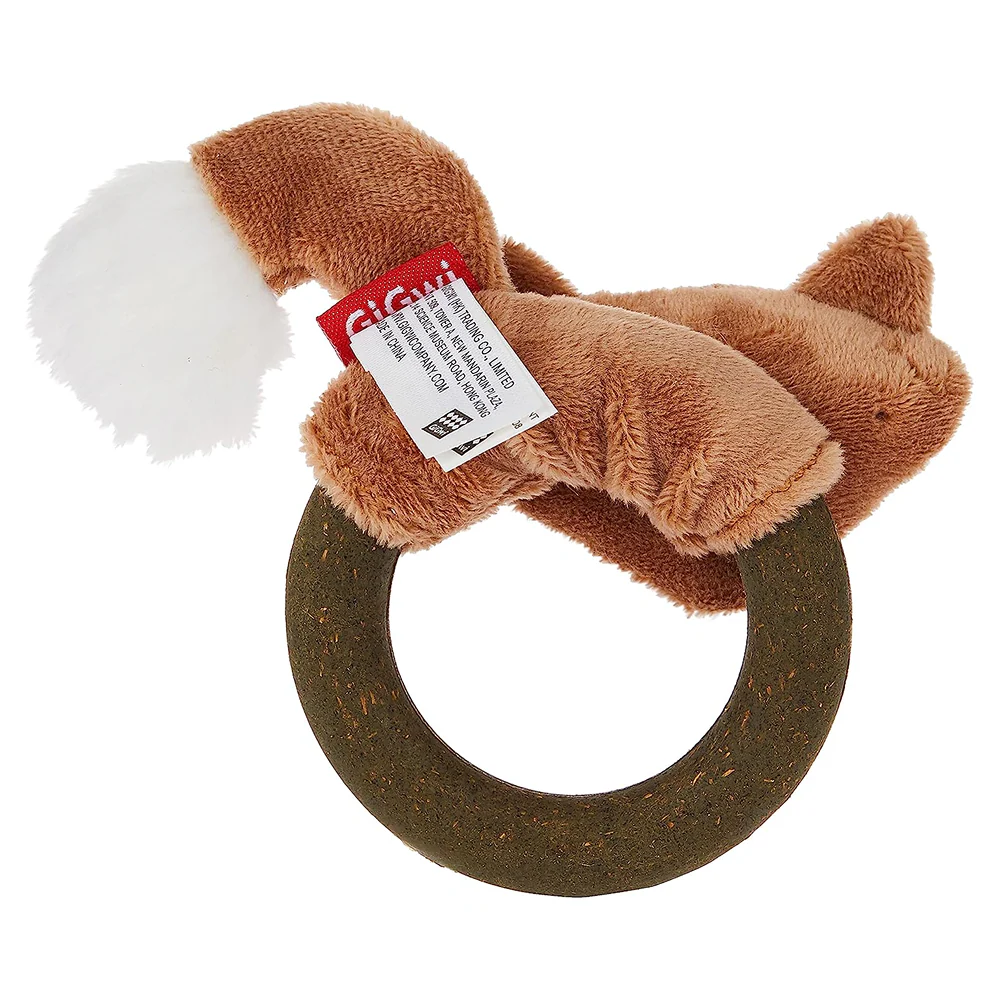 GiGwi Catch and Scratch Eco Line Fox Toy for Cats - Image 11