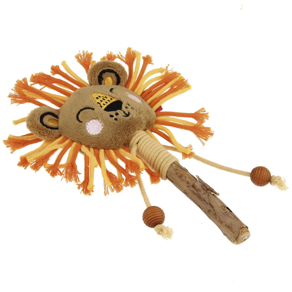 GiGwi Catch and Scratch Eco Line Lion Toy for Cats - Image 12