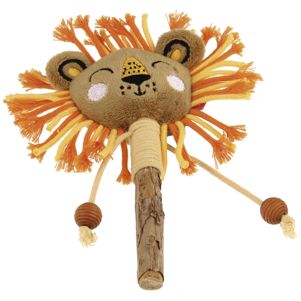 GiGwi Catch and Scratch Eco Line Lion Toy for Cats - Image 13